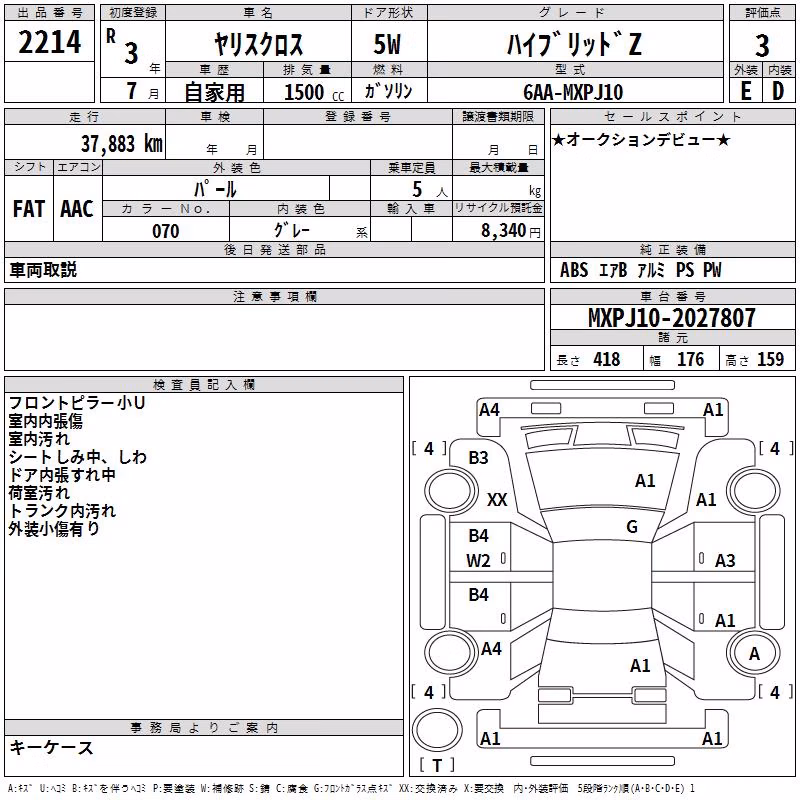 TOYOTA YARIS CROSS