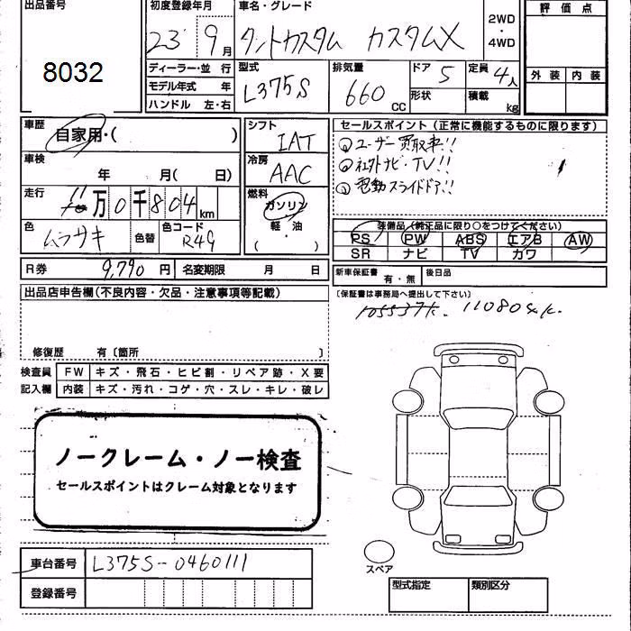 DAIHATSU TANTO
