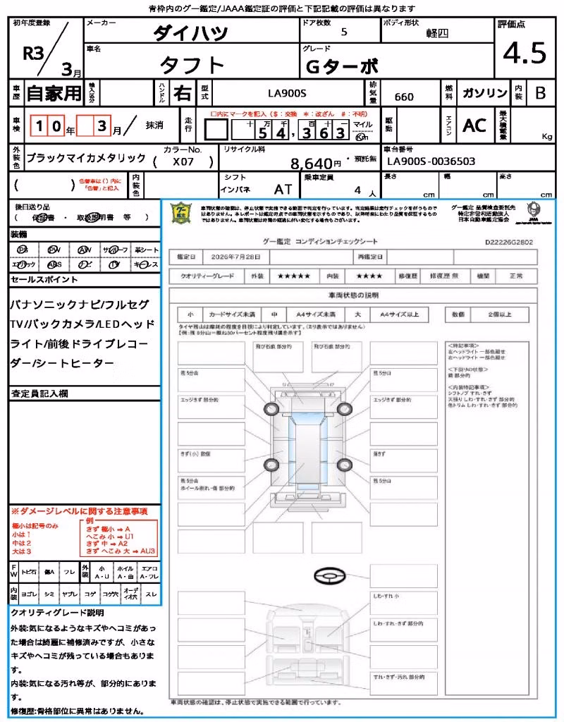 DAIHATSU TAFT