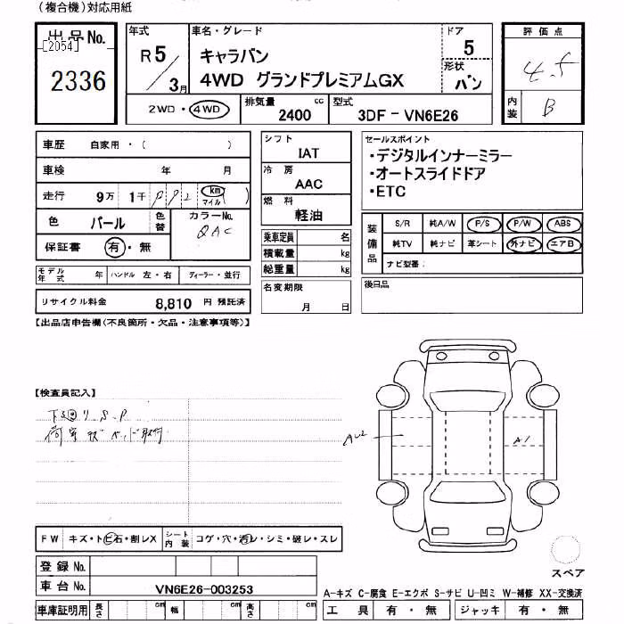 NISSAN CARAVAN