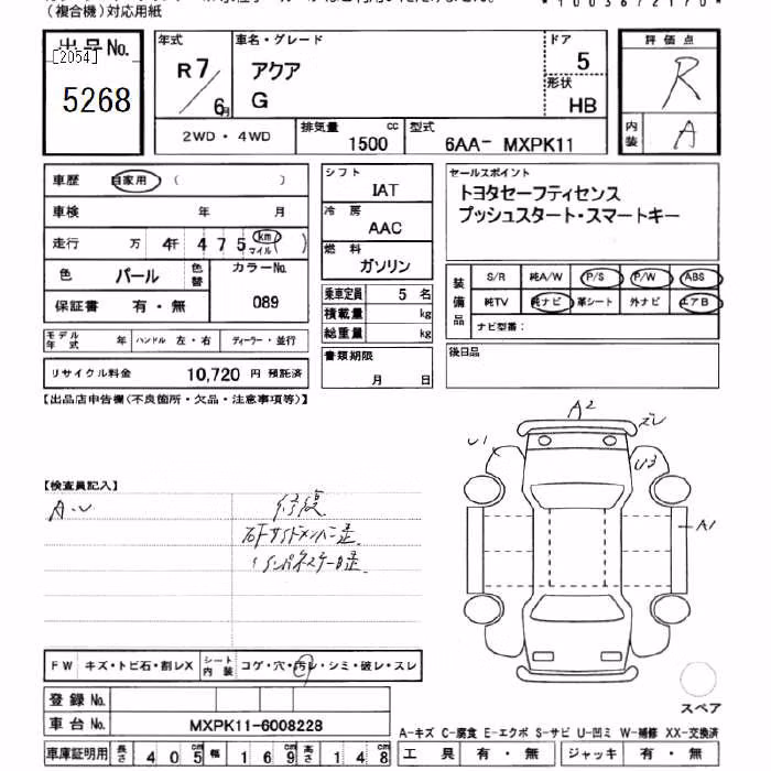 TOYOTA AQUA