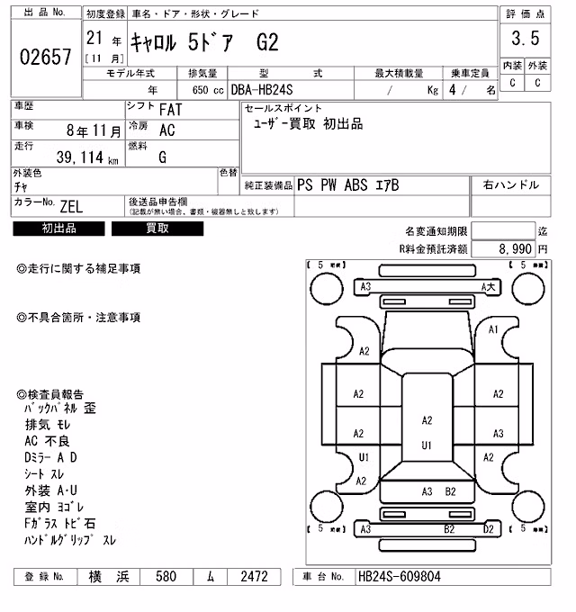 MAZDA CAROL