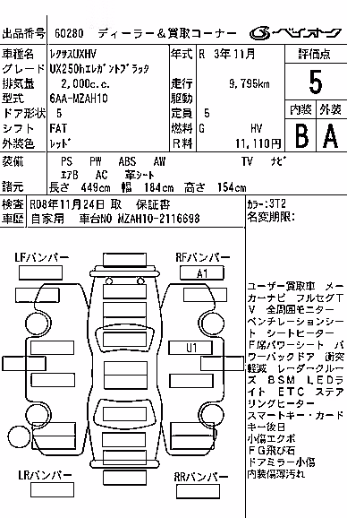 LEXUS UX250H