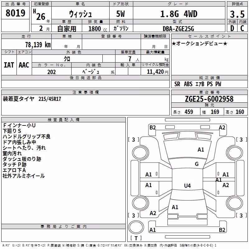 TOYOTA WISH