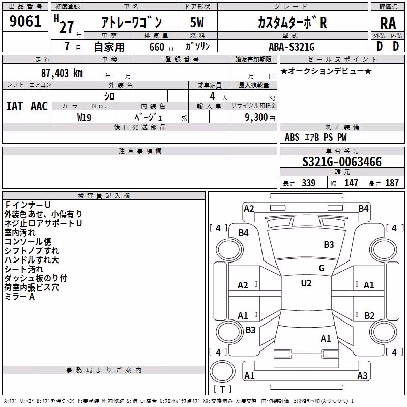 DAIHATSU ATRAI