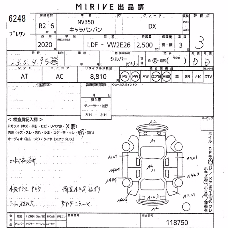 NISSAN NV350 CARAVAN