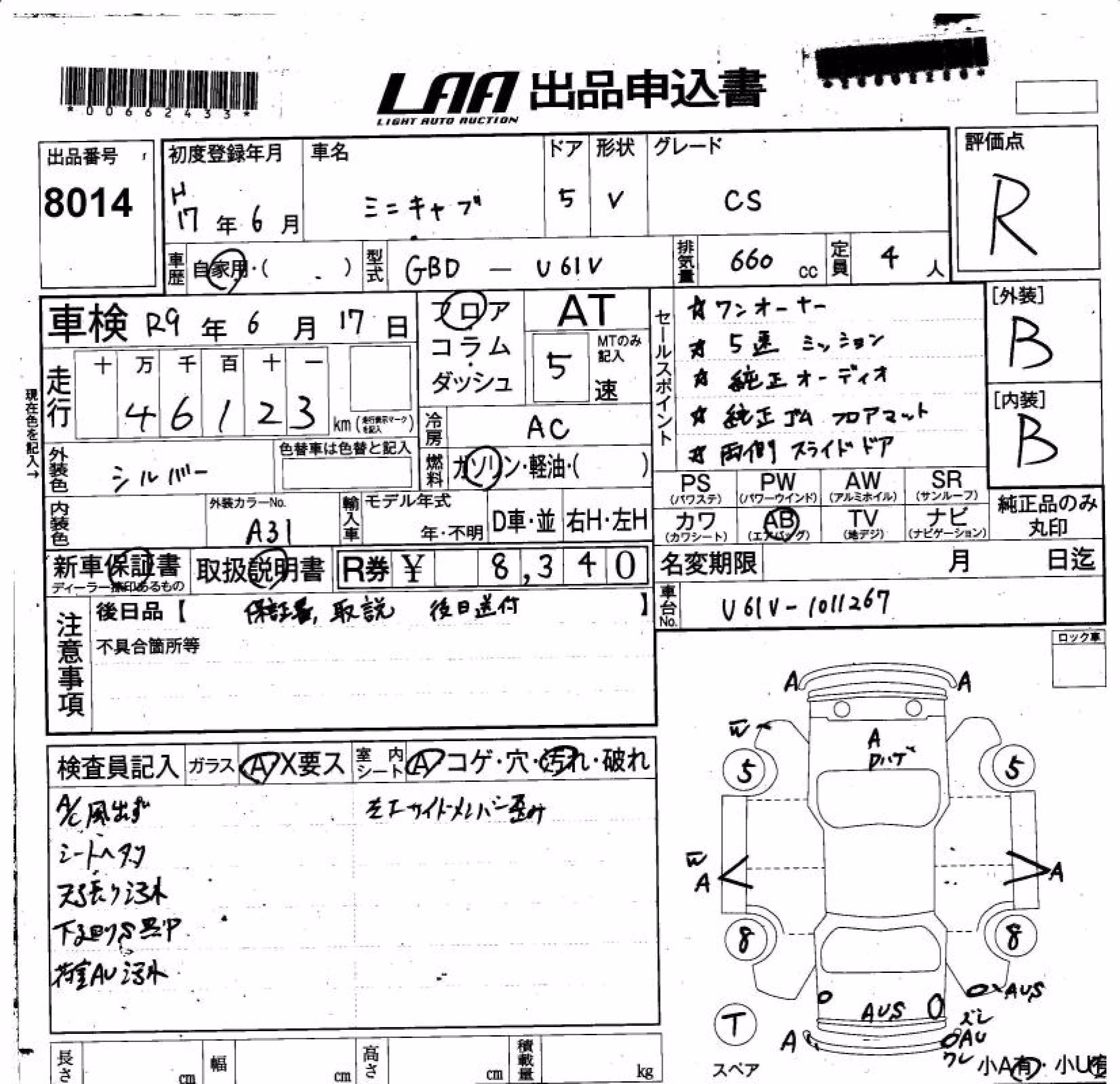 MITSUBISHI MINICAB