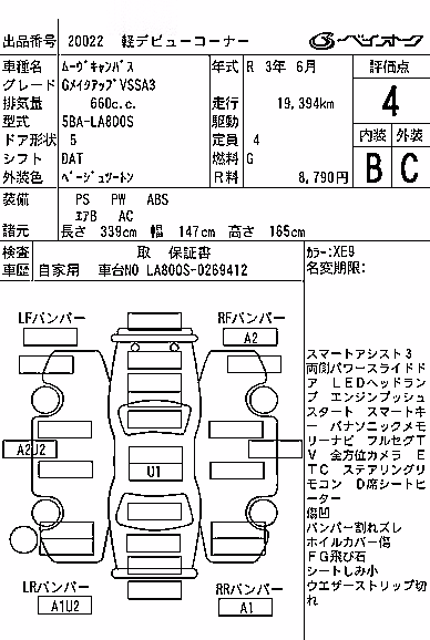 DAIHATSU MOVE CANBUS