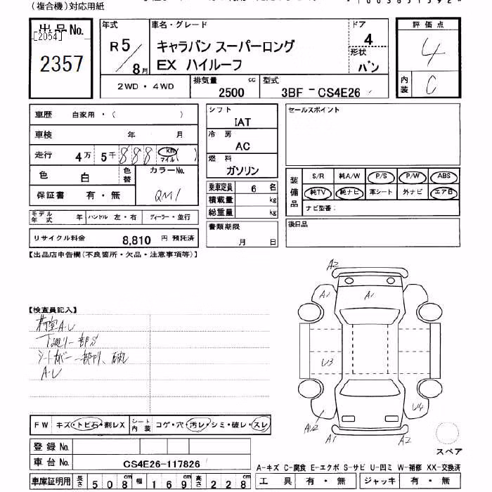 NISSAN CARAVAN