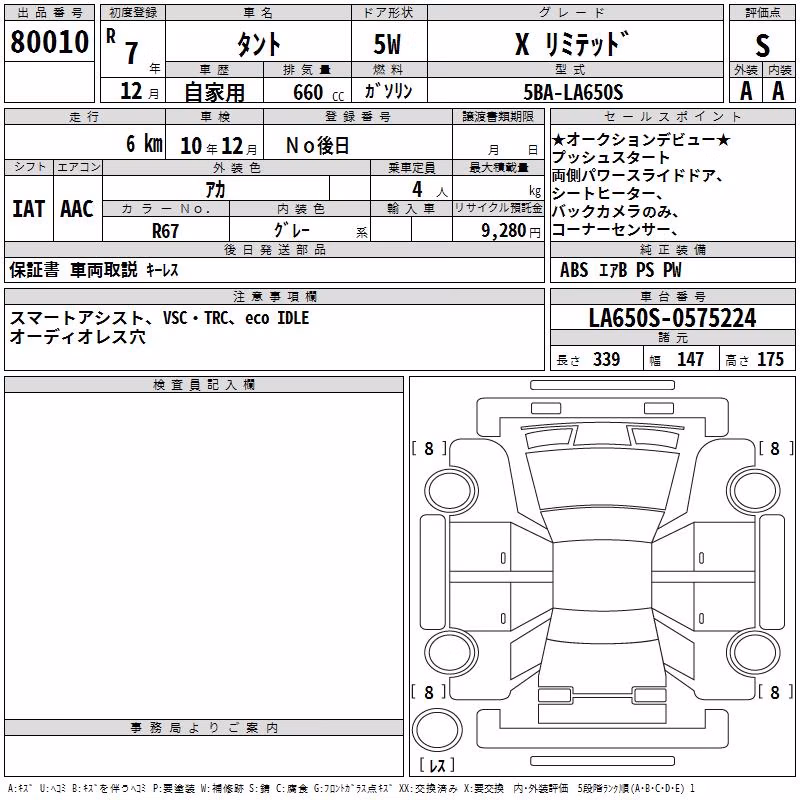 DAIHATSU TANTO