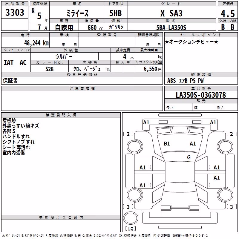 DAIHATSU MIRA E:S