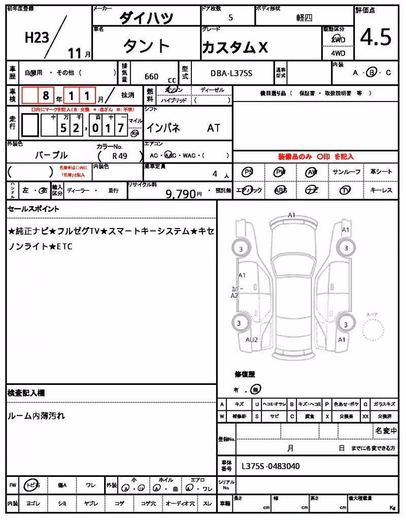 DAIHATSU TANTO