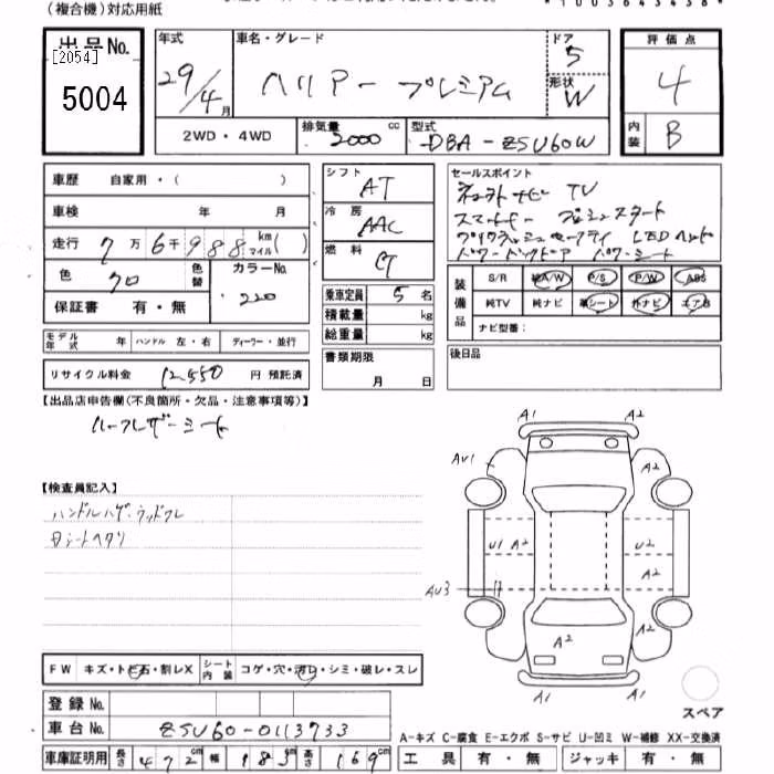 TOYOTA HARRIER