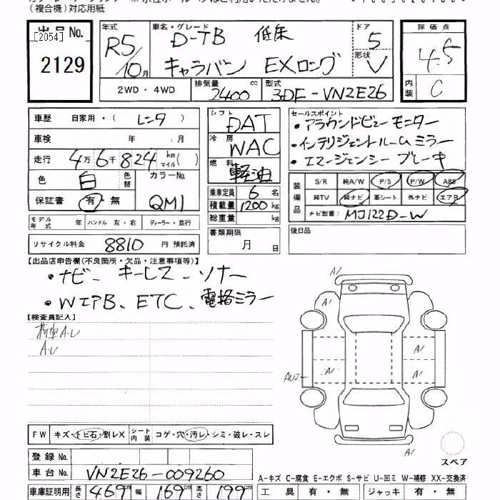 NISSAN CARAVAN