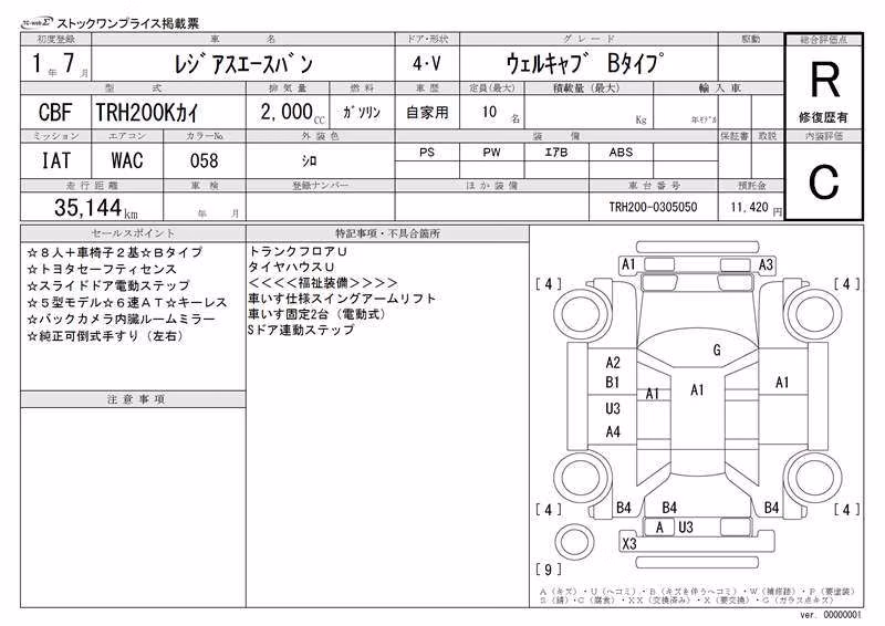 TOYOTA REGIUS ACE