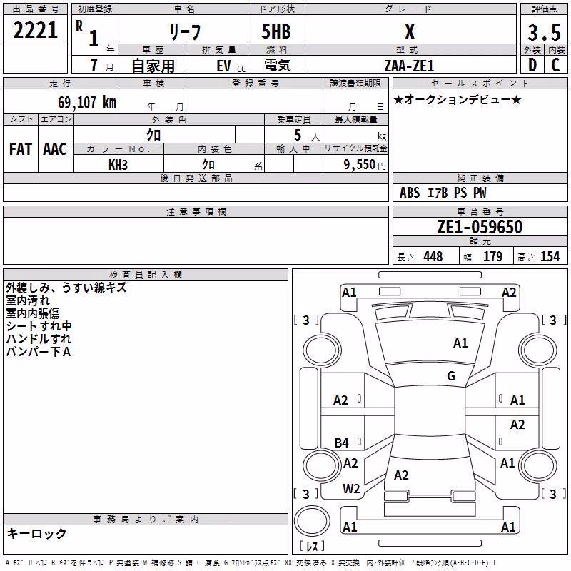 NISSAN LEAF