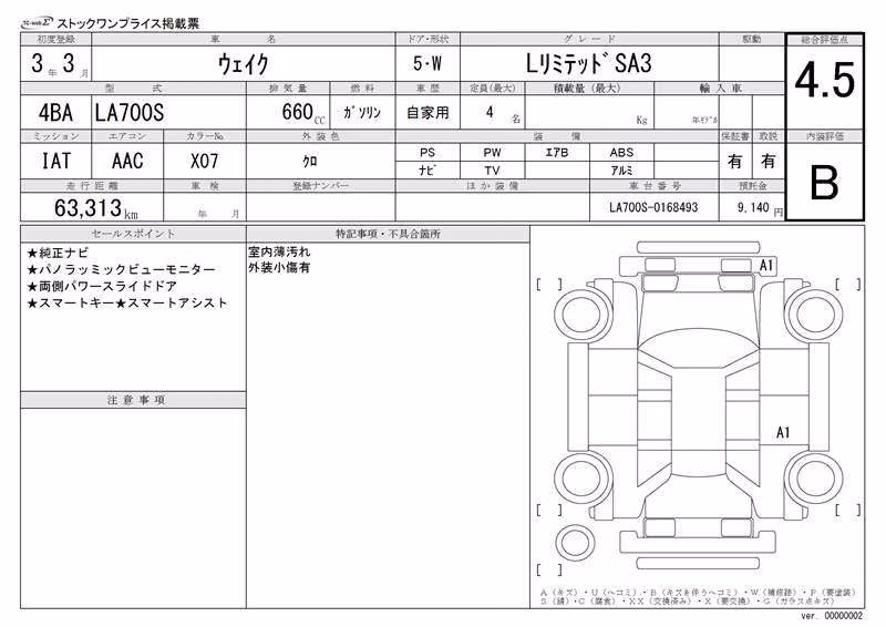 DAIHATSU WAKE