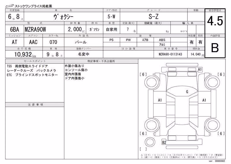 TOYOTA VOXY