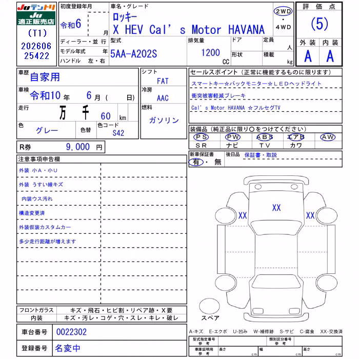 DAIHATSU ROCKY
