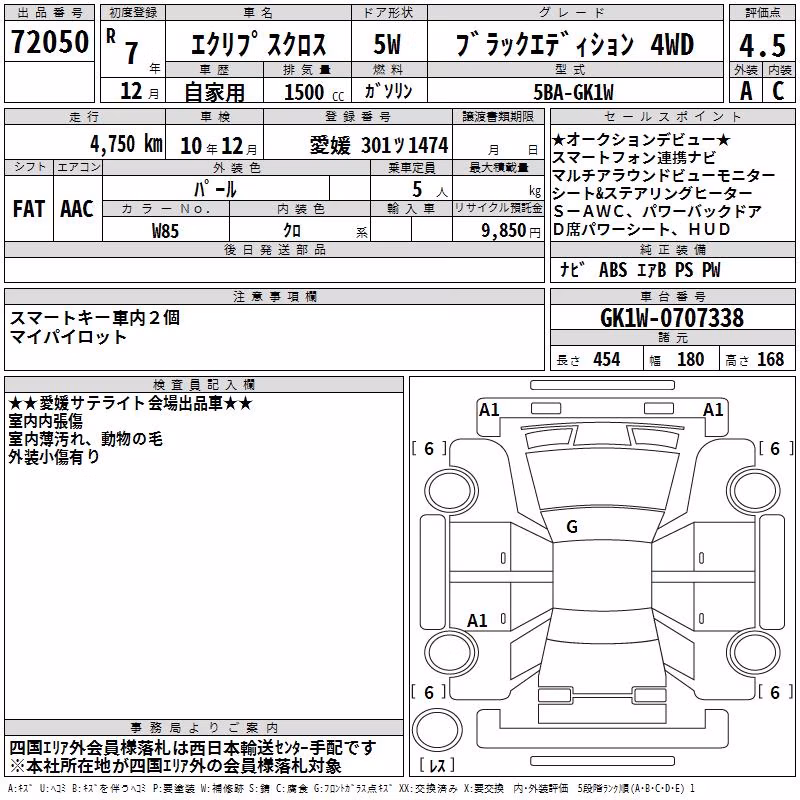 MITSUBISHI ECLIPSE CROSS