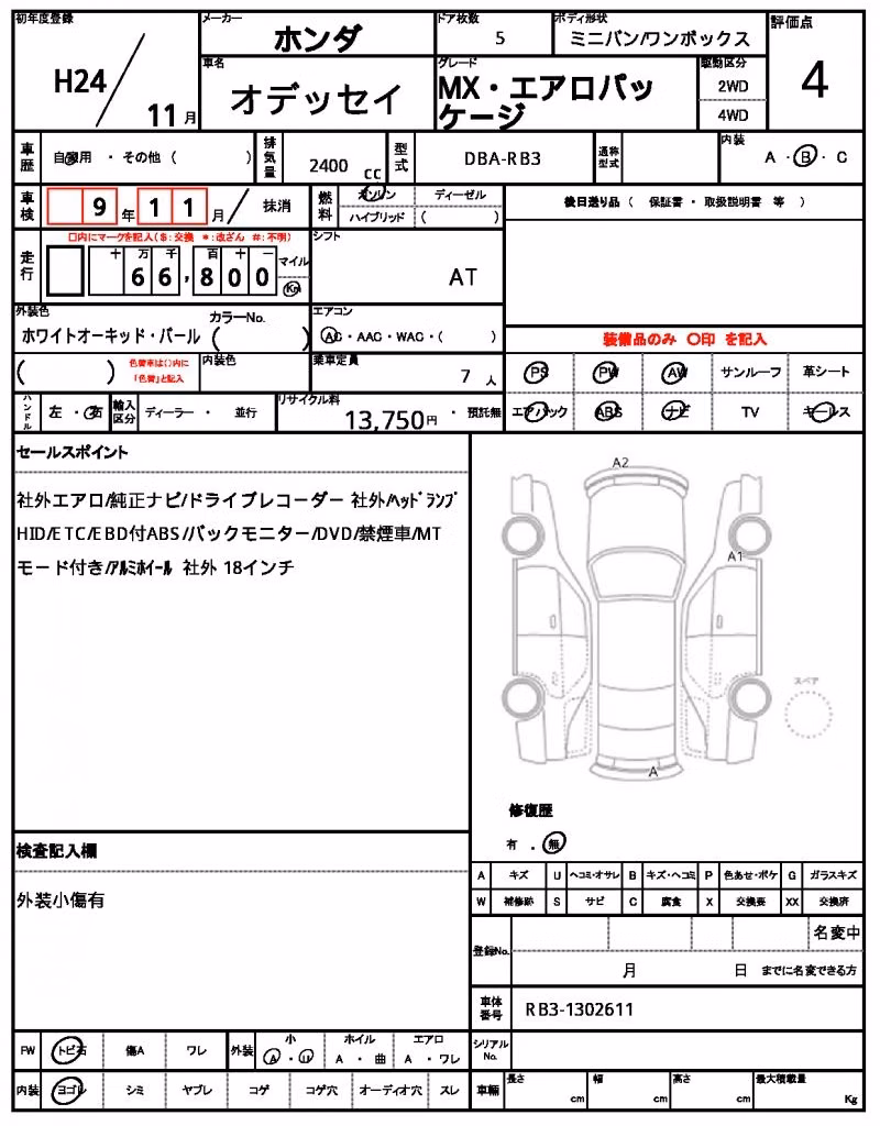 HONDA ODYSSEY