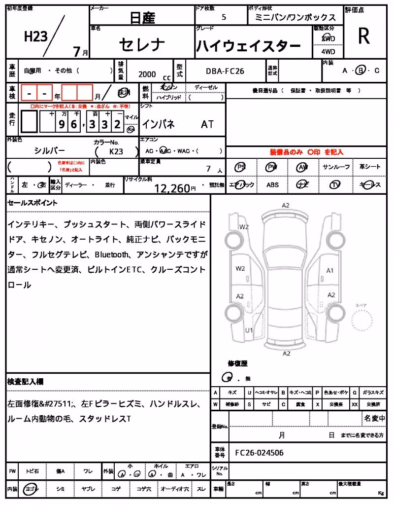 NISSAN SERENA