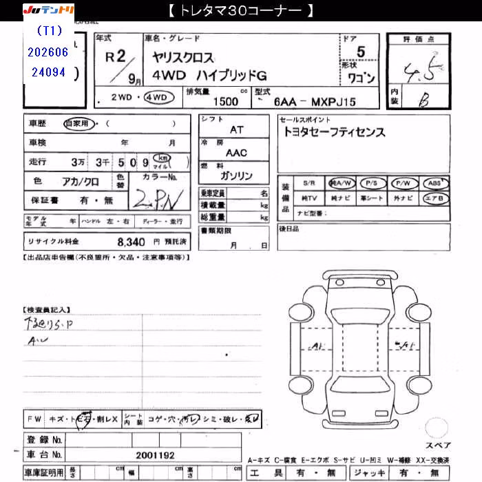 TOYOTA YARIS CROSS
