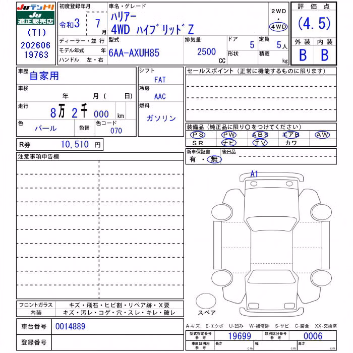 TOYOTA HARRIER