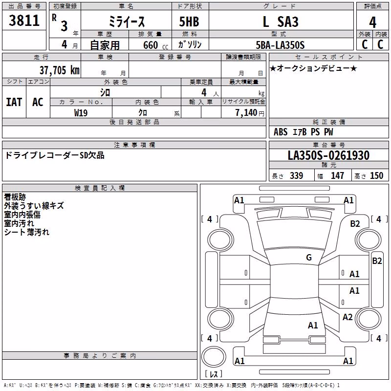 DAIHATSU MIRA E:S