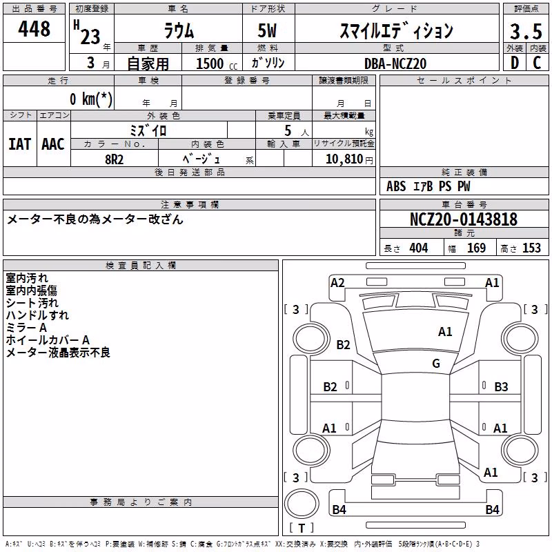 TOYOTA RAUM