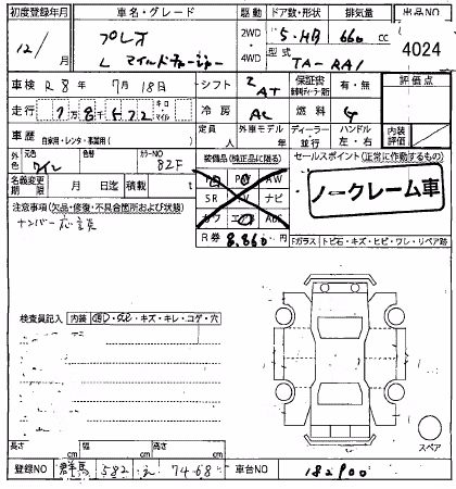 SUBARU PLEO