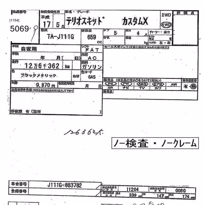 DAIHATSU TERIOS KID