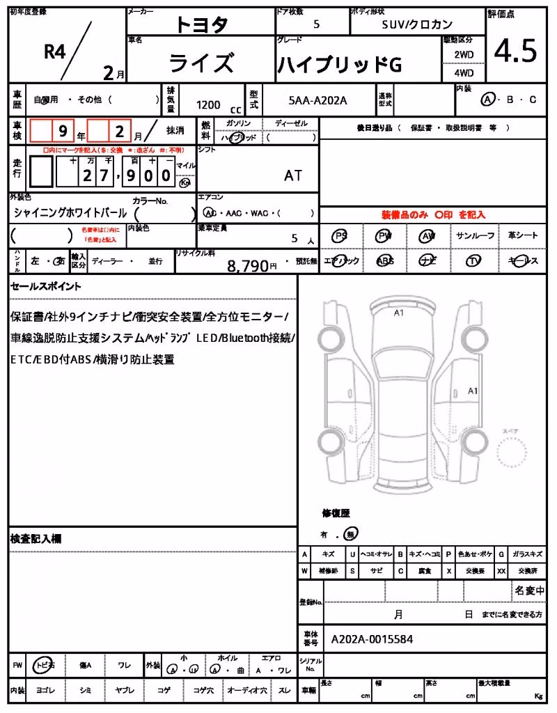 TOYOTA RAIZE