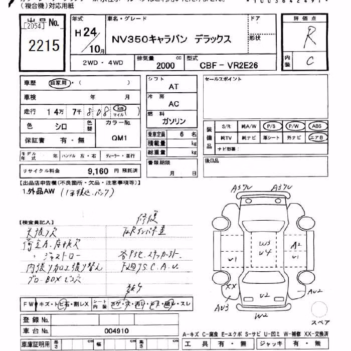 NISSAN NV350 CARAVAN