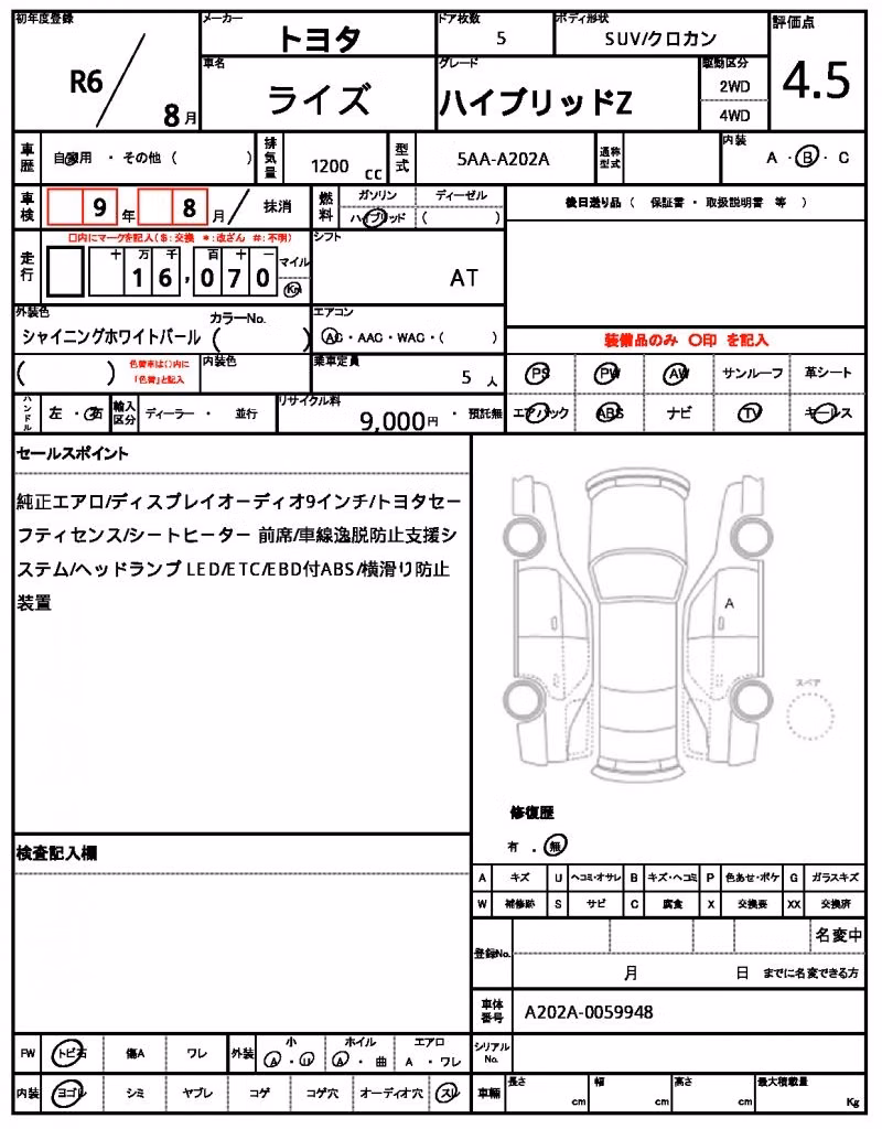 TOYOTA RAIZE
