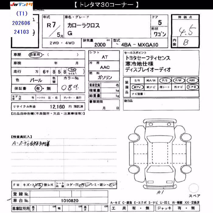 TOYOTA COROLLA CROSS