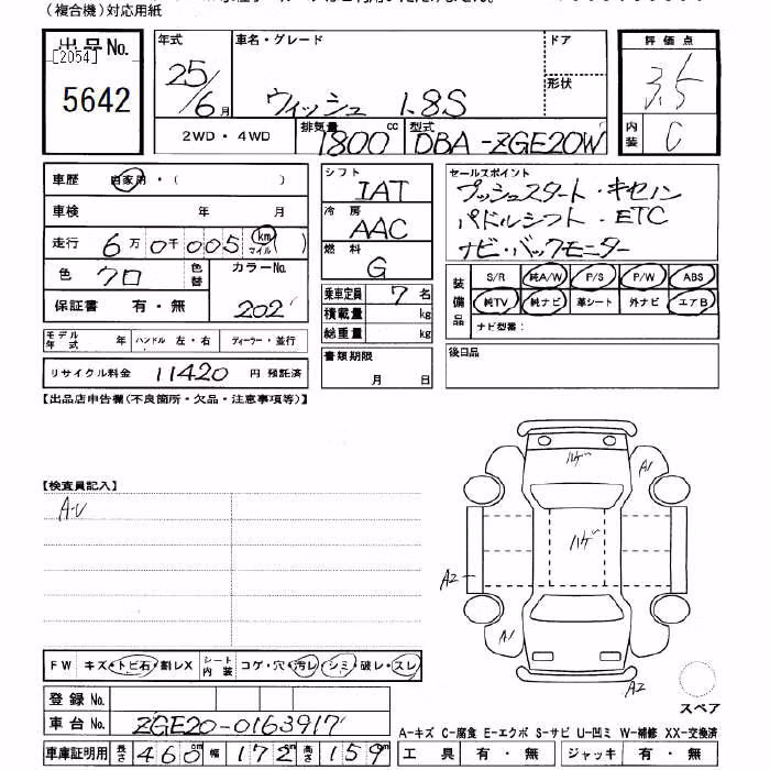 TOYOTA WISH