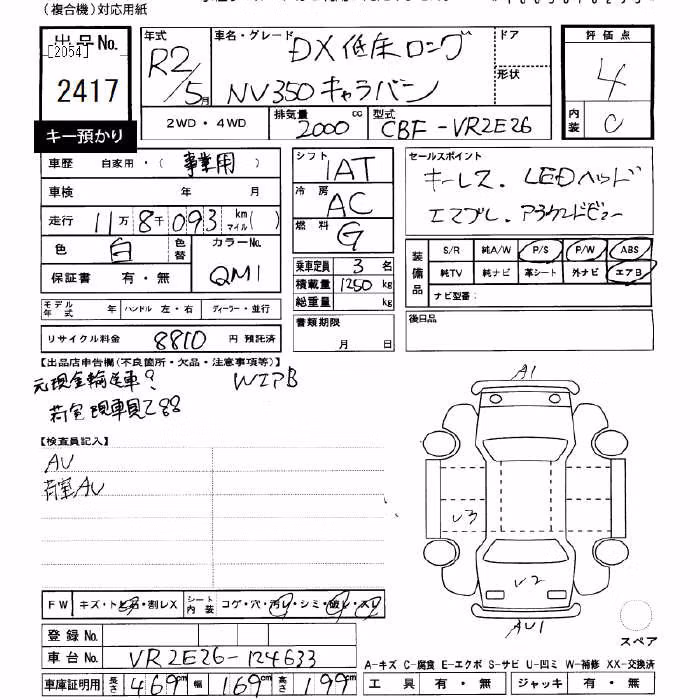 NISSAN NV350 CARAVAN