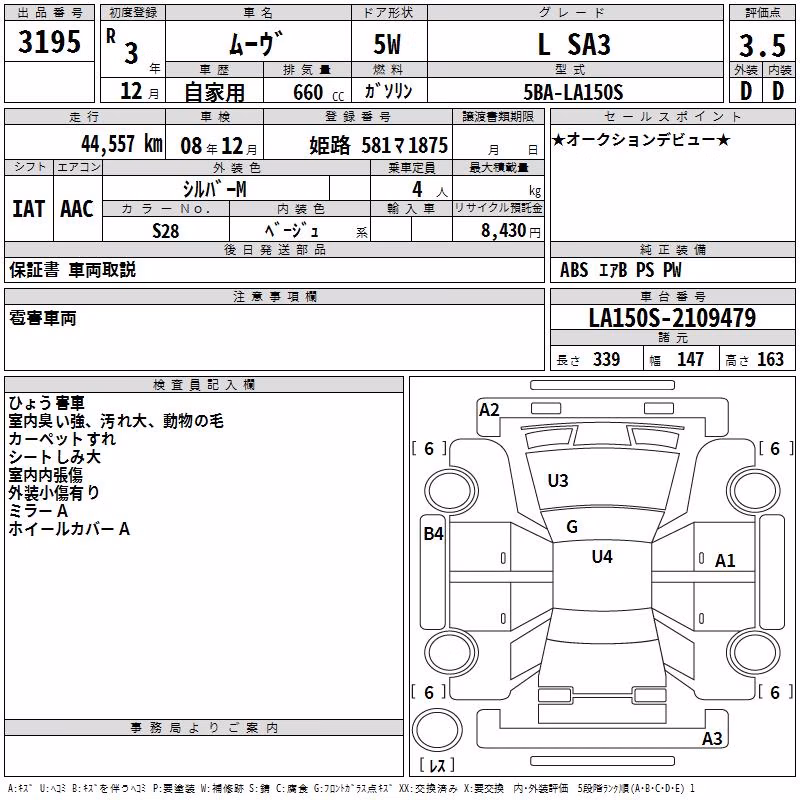 DAIHATSU MOVE