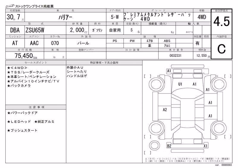 TOYOTA HARRIER