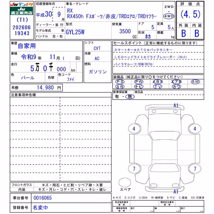 LEXUS RX450H