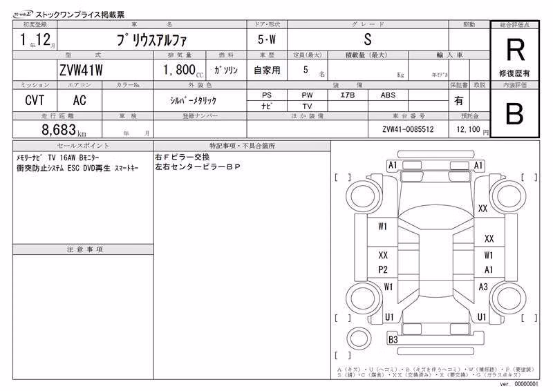 TOYOTA PRIUS ALPHA