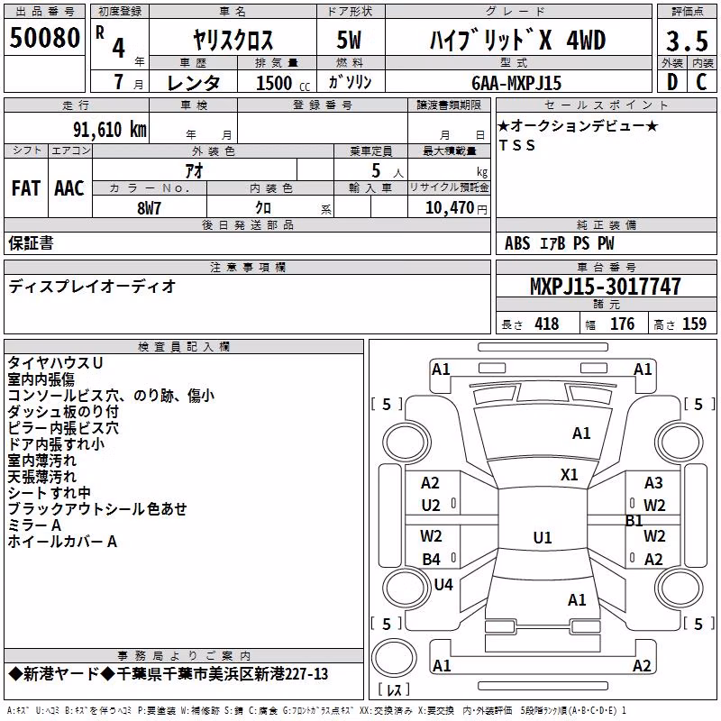 TOYOTA YARIS CROSS