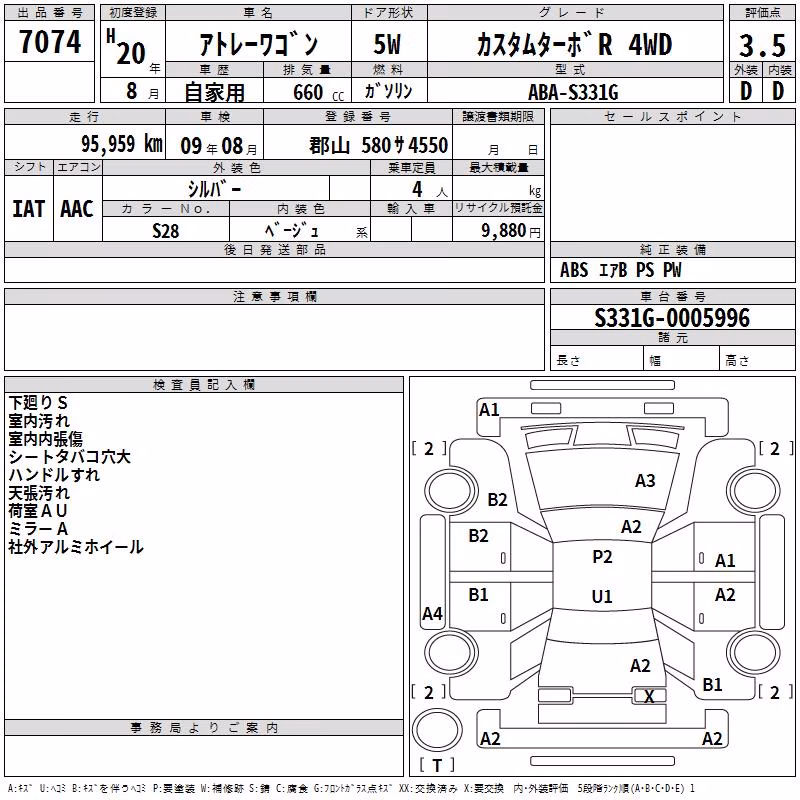 DAIHATSU ATRAI