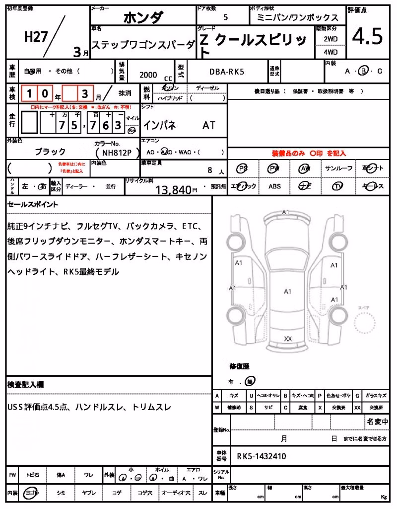 HONDA STEPWGN