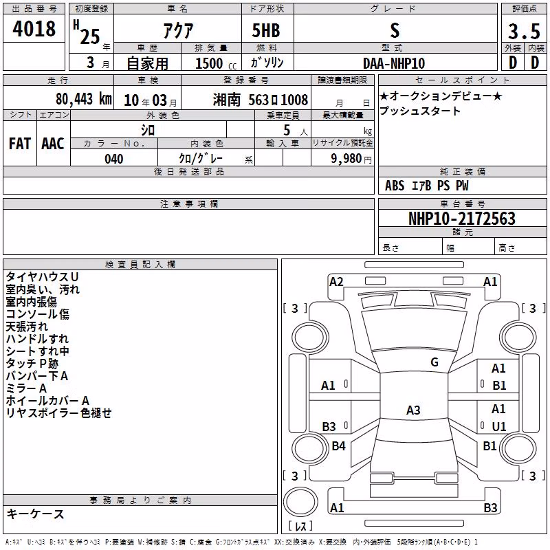 TOYOTA AQUA