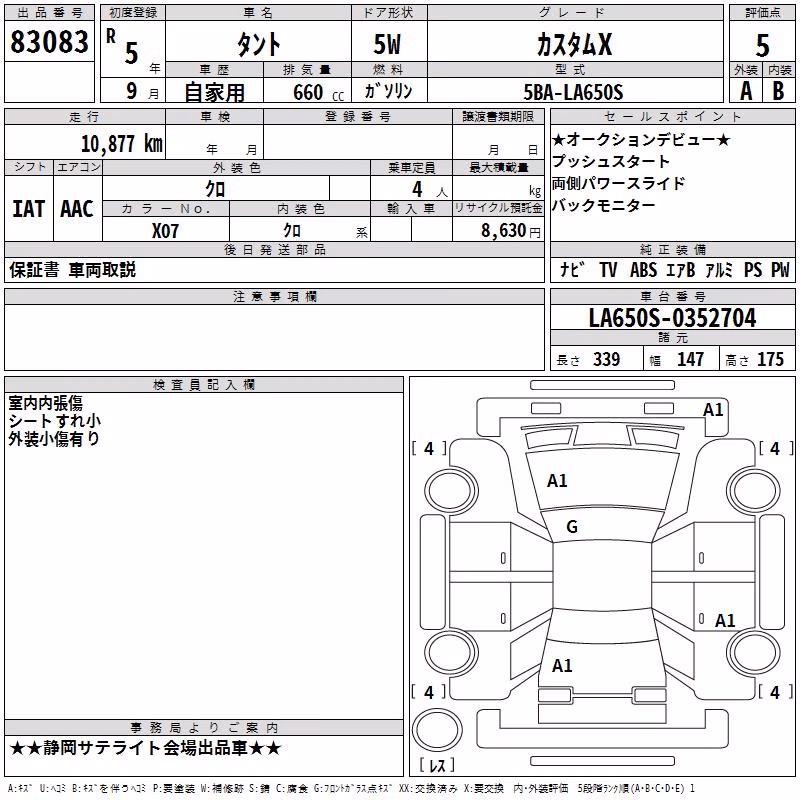 DAIHATSU TANTO