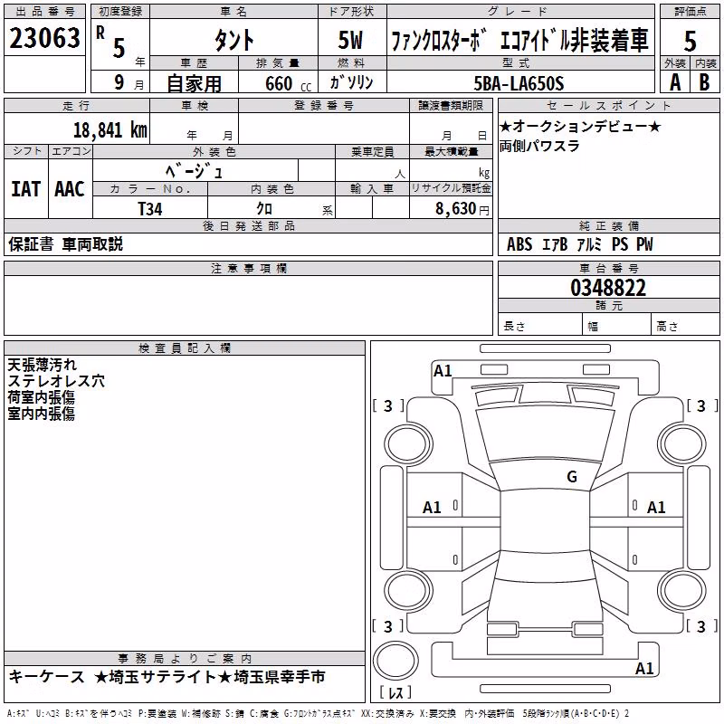 DAIHATSU TANTO