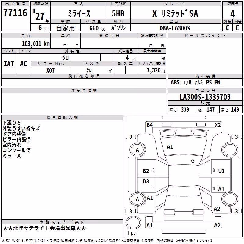 DAIHATSU MIRA E:S