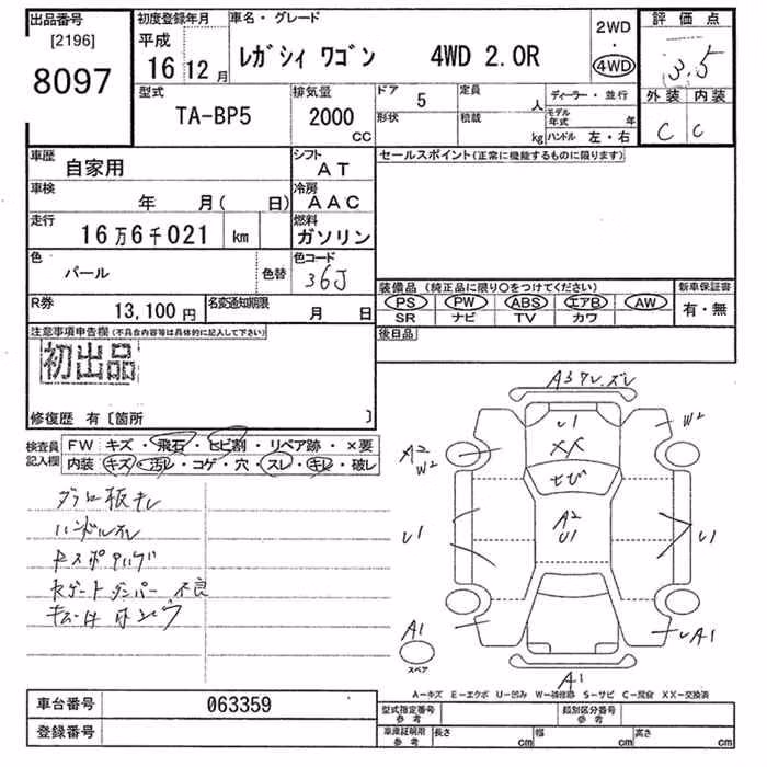 SUBARU LEGACY